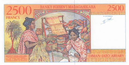2500 Francs